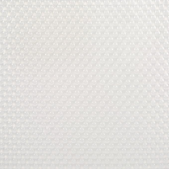 Duck EasyLiner Clear Classic Shelf Liner - Durable Non Adhesive Fridge Liner - Easy to Install & Clean - Kitchen Liner Mat for Fridge Shelves - Food Safe Removable Shelf Liner - 12in. x 6ft. - Clear