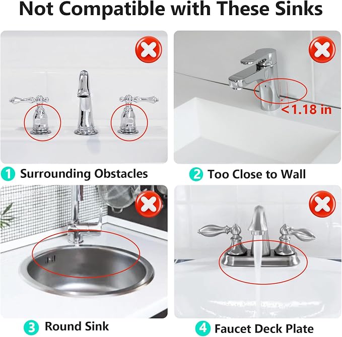 14.6'' Faucet Mat for Kitchen Sink [5°Slope Fast Self-draining] Kitchen Sink Splash Guard Silicone Kitchen Sink Faucet Mat Splash Guard for Kitchen Sink Area Tidy Splash Faucet Guard Draining Mat