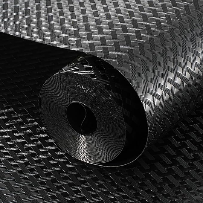 Shelf and Drawer Liner for Kitchen Cabinet, Non-Adhesive 24in x 240in Waterproof Contact Paper Refrigerator Liners Thickened Durable EVA Material Non Slip Mat for Dresser Cupboard Pantry Protector