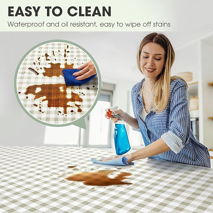 Drawer and Shelf Liner, Non-Slip Kitchen Cabinet Liners Non-Adhesive Thick Strong Grip Waterproof Washable Mats Protect Dresser Shelves Cupboard Bathroom Cabinets, Yellow Plaid, 24 in X 30 FT