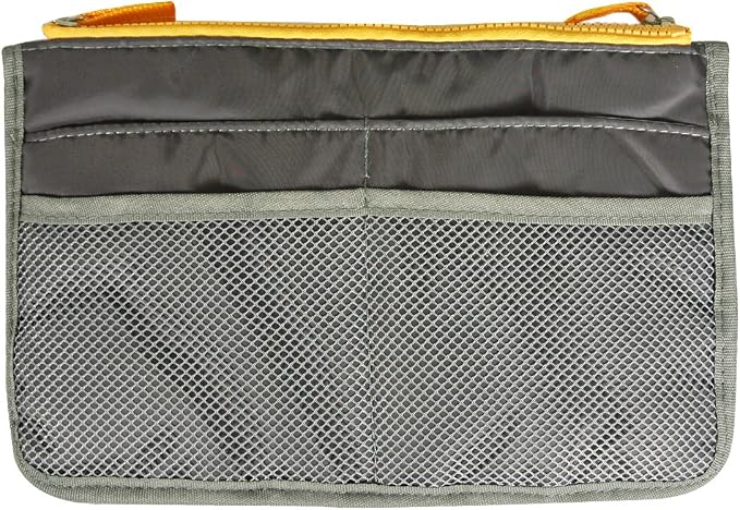 Wrapables® Unisex Bag Insert Organizer, Travel Bag Organizer - Grey