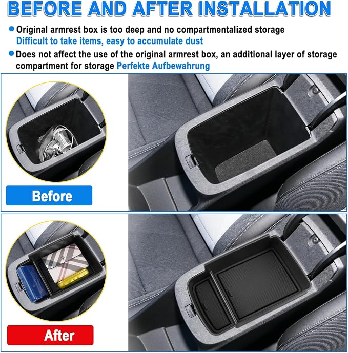 SHAOHAO 2025 2026 Chevy Trax Center Console Organizer Tray Compatible with 2024 2025 2026 Chevy Trax Accessories (LS/1RS/LT/2RS/ACTIV) Armrest Storage Box Organizer 2024 2025 2026 Trax Insert Tray