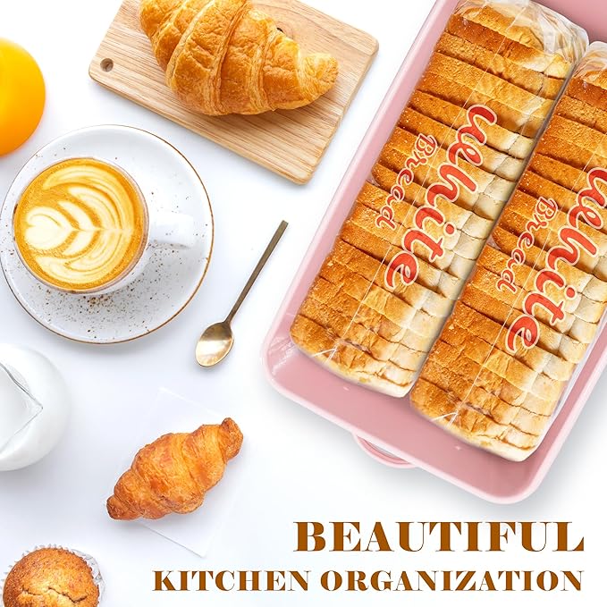 Jolitac Bread Box for Kitchen Countertop, Metal Bread Box for Kitchen Counter Extra Large & Farmhouse Style Bread Holder Bread keeper Food Storage Container