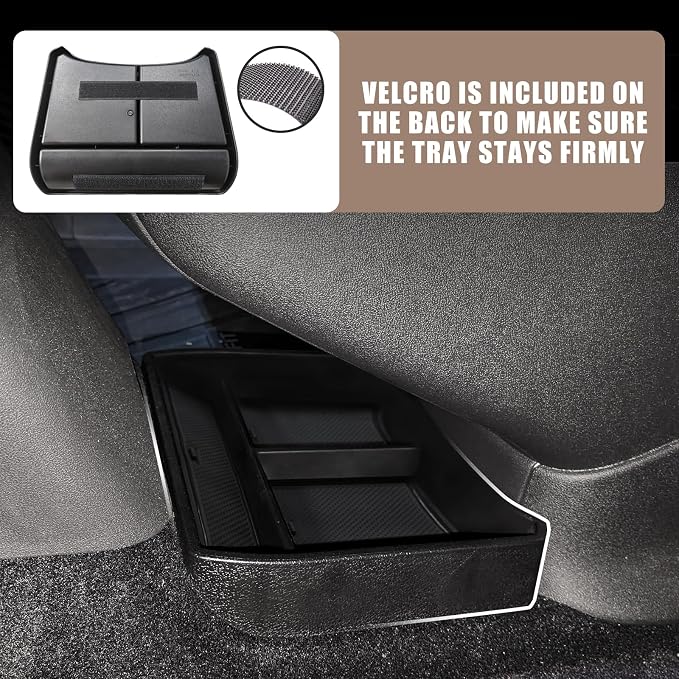 Muslogy for 2026 2025 2024 2023 VW ID4 Lower Console Organizer Upgraded Storage Box Insert Tray Interior Accessories Compatible with Volkswagen ID.4 ID 4 2023+ ONLY