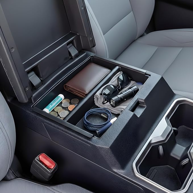 Vehicle OCD – Center Console Organizer Tray for Tacoma (2024-2026) – Made in USA - SLX182