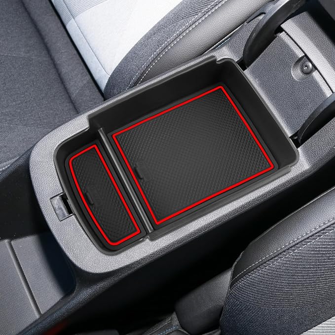 SHAOHAO 2025 2026 Chevy Trax Center Console Organizer Tray Compatible with 2024 2025 2026 Chevy Trax Accessories (LS/1RS/LT/2RS/ACTIV) Armrest Storage Box Organizer 2024 2025 2026 Trax Insert Tray