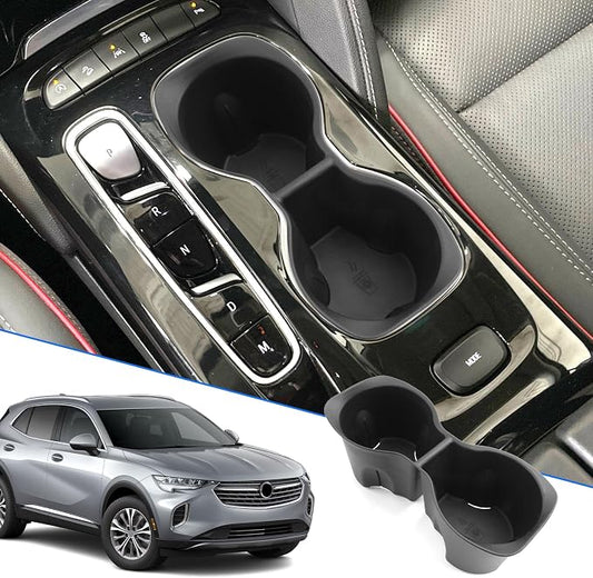 SXCY 2021 2022 2023 Envision Cup Holder Insert 2023 Buick Envision Accessories TPE Cup Holder Limiter for 2023 2022 Buick Envision Console CupHolder Adapter Non-Slip Drink Stopper Drink Stabilizer