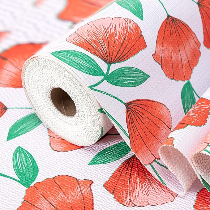 Non Adhesive Shelf Liner 3Rolls*17.7'' X 96'' Drawer Liner for Kitchen Cabinets, Waterproof Shelf Liners Durable Anti-Slip for Kitchen Cabinets Cupboard Liner
