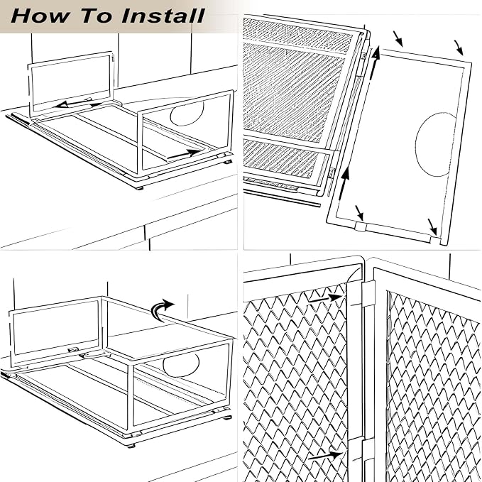 Pull-Out Cabinet Organizer W 9.4"x D 15.7"XH 8.3" Metal Steel Slide Basket with Adhesive Rails for Kitchen, Closet, Pantry Storage bathroom Sliding Drawer Rack undersink shelf