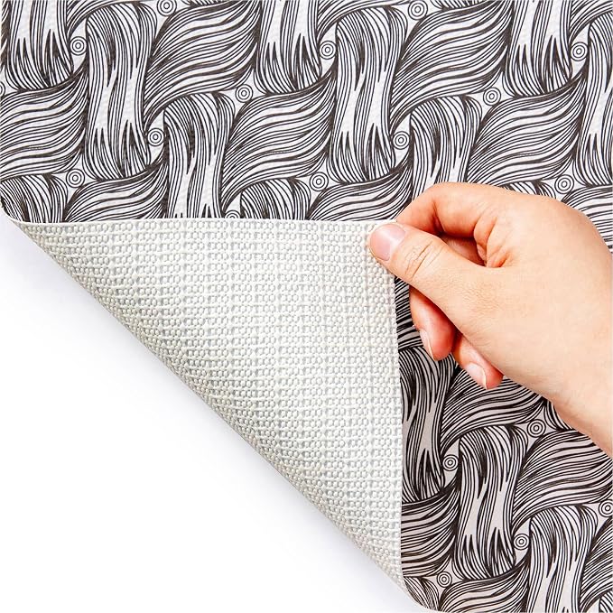 Shelf Liners Non Adhesive 10Rolls*12'' X 120'' Drawer Liner for Kitchen Cabinets, Waterproof Shelf Liners Durable Anti-Slip for Kitchen Cabinets Cupboard Liner